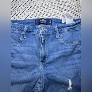 WOMEN HOLLISTER HIGH RISE JEAN LEGGING STRETCH SIZE w30 L 28